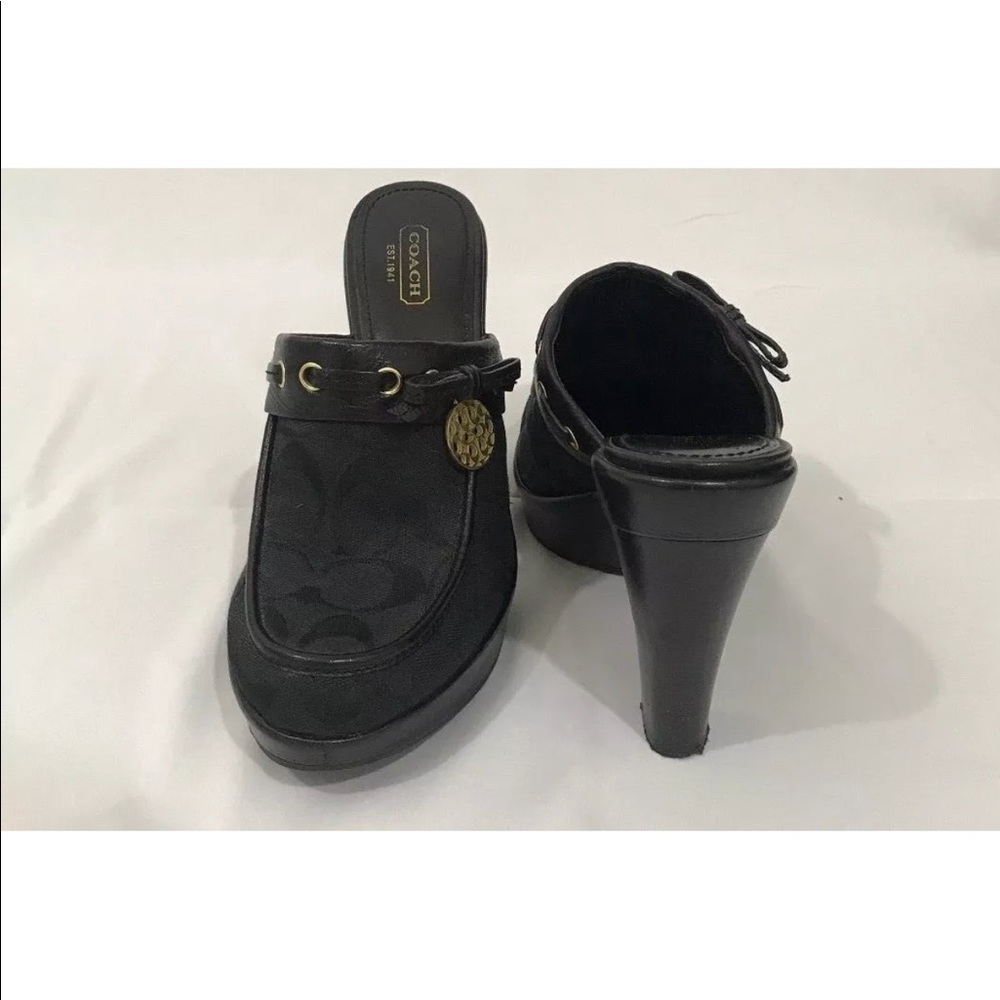 Coach Clogs/ Mules